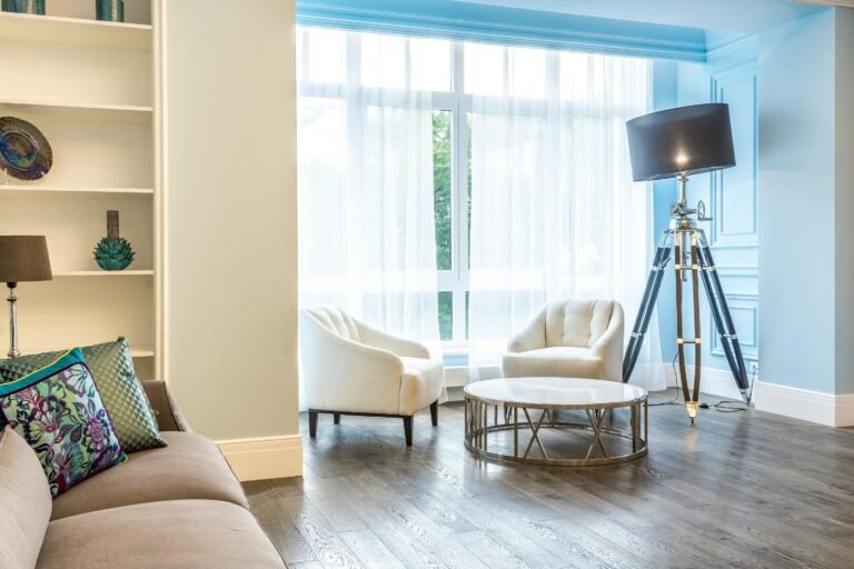 Neatly cleaned living room representing Mess2Miracles house cleaning services in Garland, Texas.
