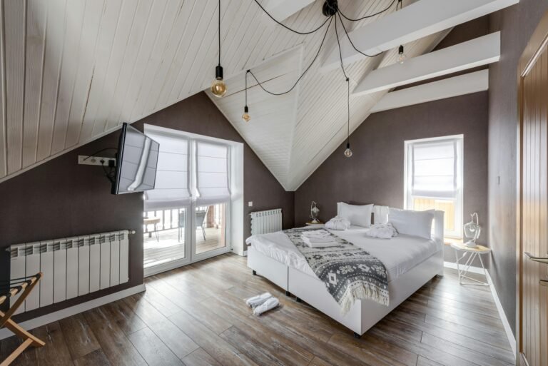 Beautifully cleaned bedroom representing Mess2Miracles cleaning services in McKinney, Texas.